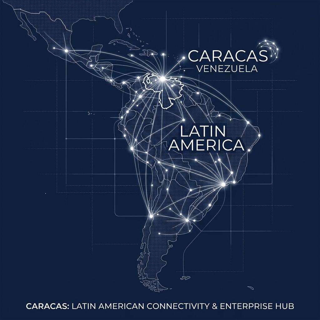 Mapa de cobertura LATAM